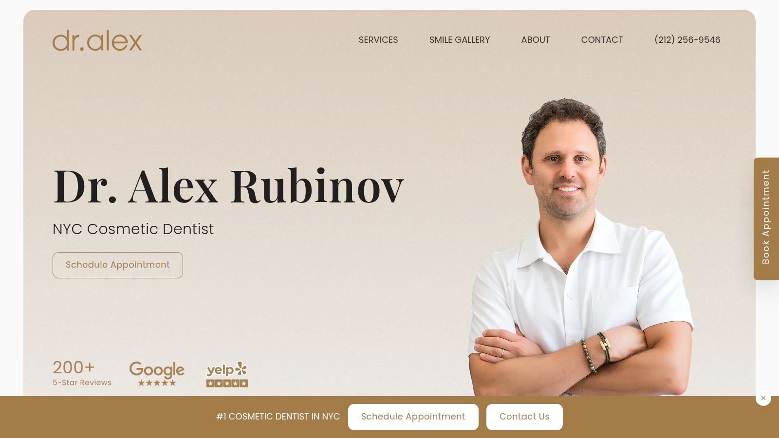 Dr. Alex Rubinov, Cosmetic & General Dentistry