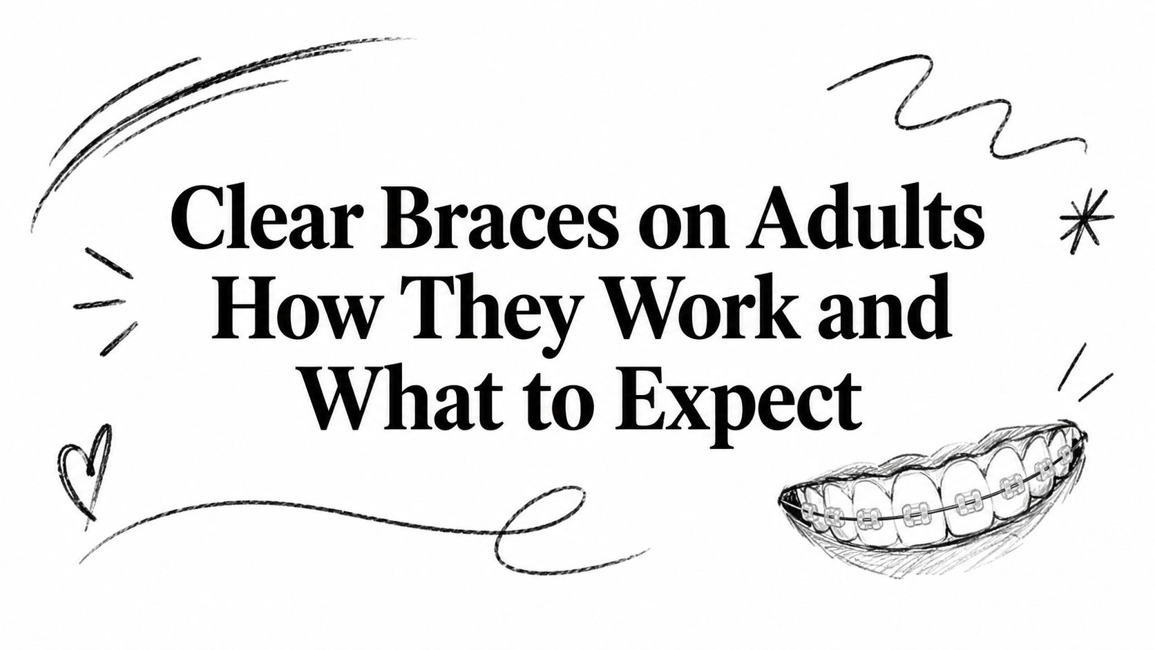 Clear Braces on Adults How They Work and What to Expect